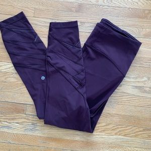 Lululemon purple leggings